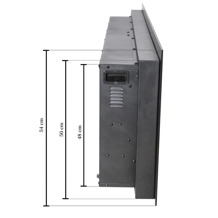 شومینه برقی LCD طول 100 سانتی متر